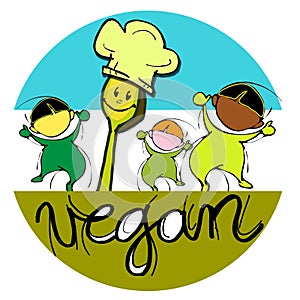 Vegan Baby Chef, Cartoon for Children