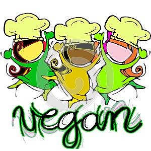 Vegan Baby Chef, Cartoon for Children-Diversity