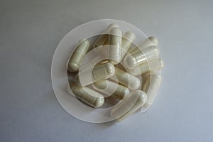 Vegan capsules of Acetyl L-Carnitine photo