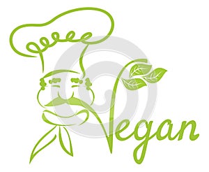Vegan chef