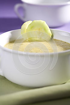 Vegan Cucumber Soup with Cucumber