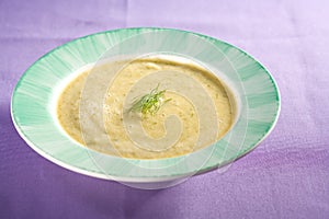 Vegan Cucumber Soup with Dill