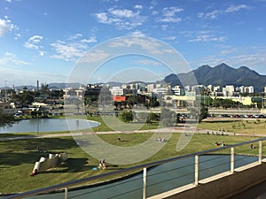 View from above fair Art space