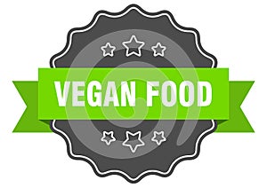 vegan food label
