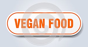 vegan food sticker.