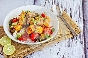 Vegan Food - Sweet and Sour Tofu