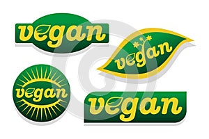 Vegan food symbol