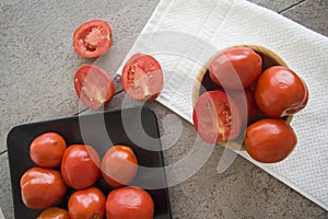 Vegan food: tomatoes