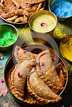 Vegan gujiya or karanji