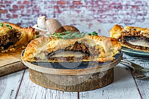 Vegan mushroom Wellington photo