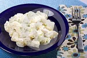 Vegan Potato Salad with Soy Yogurt Dressing
