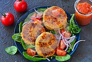 Vegan Quinoa Patties- Meatless burgers