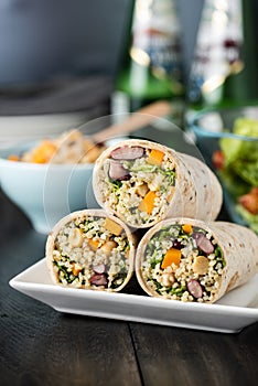 Vegan Quinoa Wraps