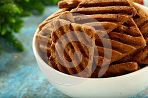 Vegan snack - Dark chocolate biscuits