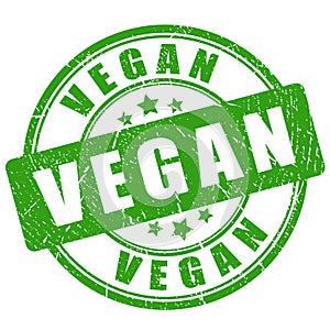 Vegan stamp