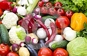 Vegetable background