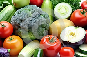 Vegetable background for health day