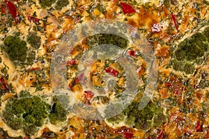 Vegetable baked pudding