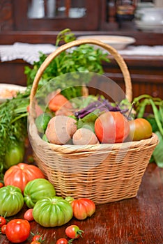 Vegetable basket