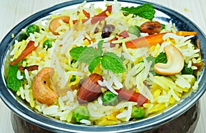 Vegetable Biryani