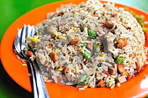 Vegetable fried rice