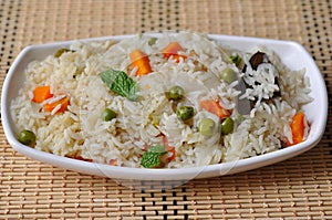 Vegetable fried rice