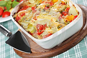 Vegetable gratin