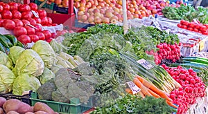 Vegetable at the market place