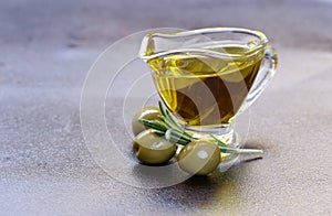 Vegetable oil from olives