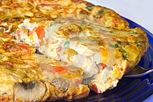 Vegetable omelette