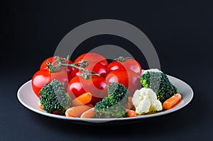 Vegetable platter