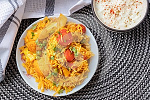 Vegetable pulao recipe made with basmati rice