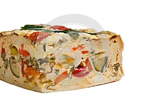 Vegetable quiche