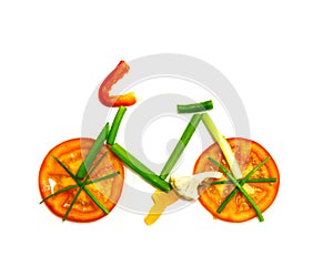 Vegetable road bike