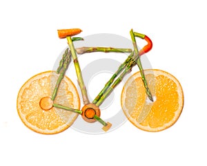 Vegetable road bike