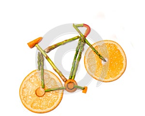 Vegetable road bike