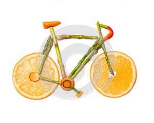 Vegetable road bike