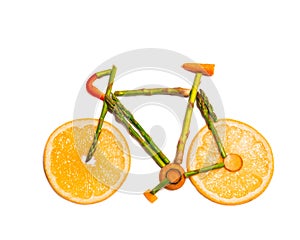 Vegetable road bike