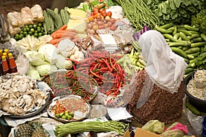 Vegetable Seller photo