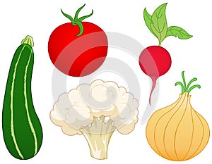 Vegetable set 1