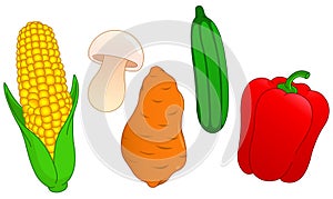 Vegetable set 3