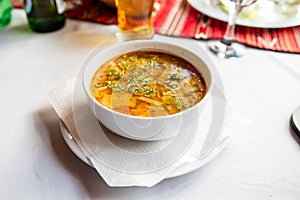 Vegetable soup