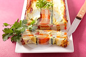 Vegetable terrine