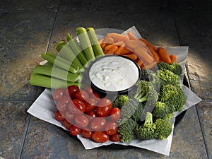 Vegetable tray