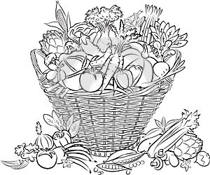 Vegetables basket