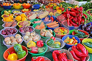 Vegetables Bowls Farmers Market