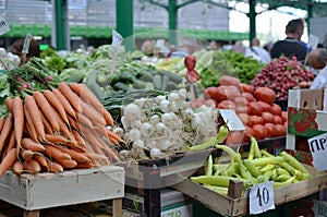 Vegetables on Green Market