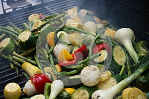 Vegetables on the Grill photo