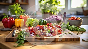 vegetables kitchen close-up