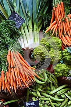 Vegetables at London Borough Market photo